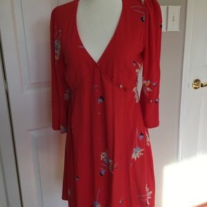 Free people red dress